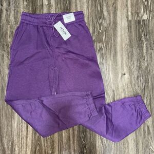 NEW Refuge Athletics Purple High Rise Jogger